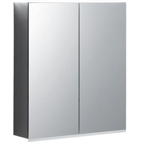 Geberit Option Plus tükrös szekrény világítással, két ajtóval, 60x70x17.2cm,