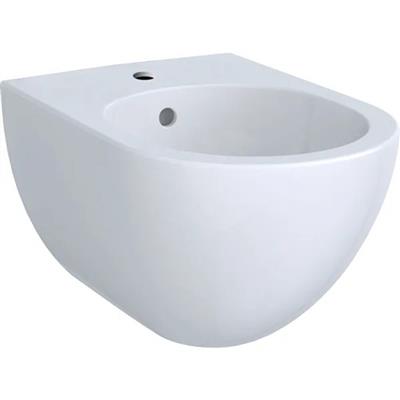 Geberit Acanto fali bidé, zárt forma, 51cm, túlfolyóval