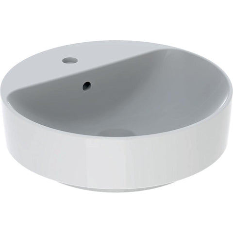 Geberit Variform pultra ültethető mosdó, kerek, túlfolyóval 45cm fehér