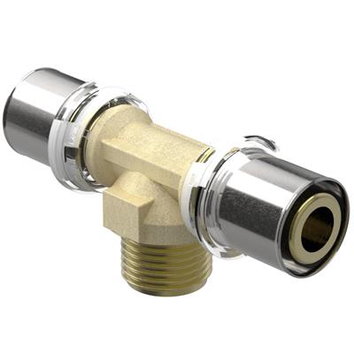 Geberit Volex külső menetes T-idom 20-3/4"-20