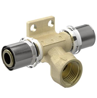 Geberit Volex átmenő falikorong, vízszintes csatlakozással 16-1/2"-16