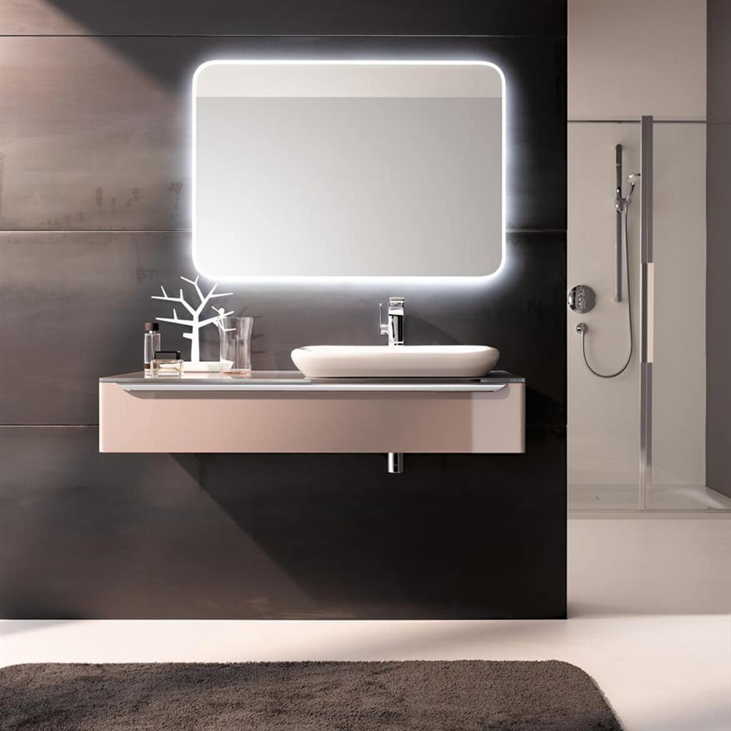 Geberit myDay tükör világítással, 100x70x3