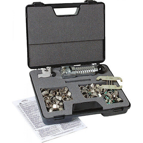 GEBO INOX koffer "VGKIT" 1/2" -3/4" víz-szolár