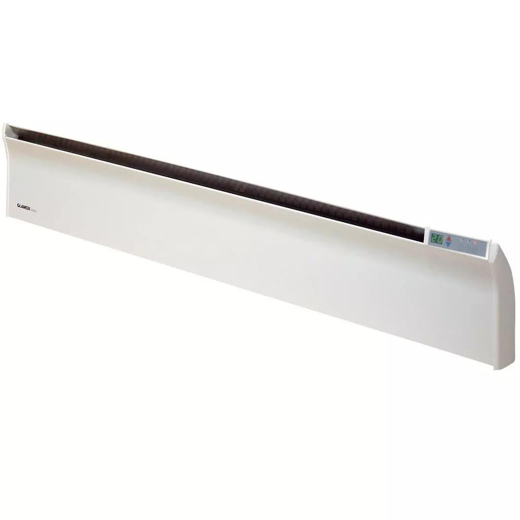 Glamox TLO03 fűtőpanel keskeny, 300 W, 18x49 cm, digitális termosztáttal (TLO03)