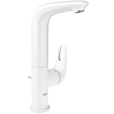 Grohe Eurostyle mosdó csaptelep magas fehér húzórudas leeresztőgarnitúra (23569LS3)