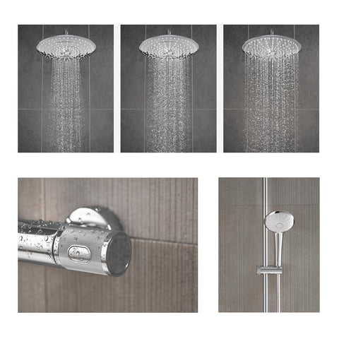 Grohe Euphoria System 260 zuhanyrendszer termosztátos csapteleppel, falra szereléshez