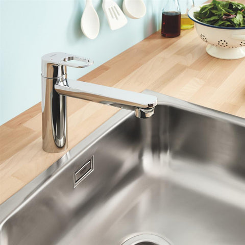 Grohe BauFlow mosogatócsap, közepes kifolyó (31688000)