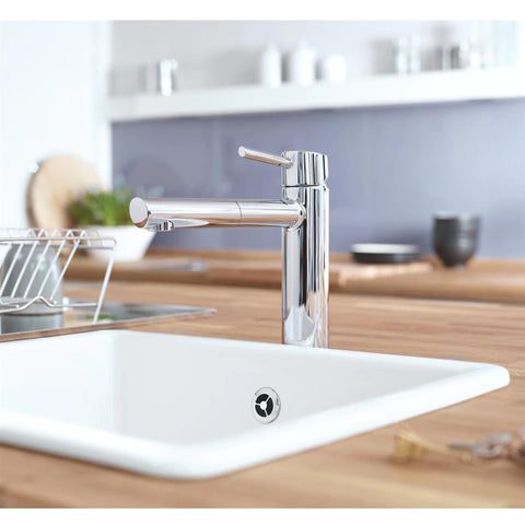 Grohe Concetto E mosogató csaptelep álló alacsony (32659001)