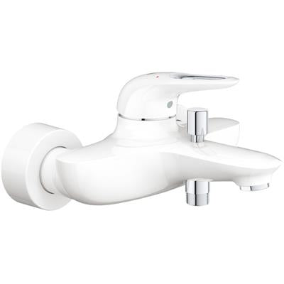 Grohe Eurostyle kád csaptelep fehér hurkos fémkarral (33591LS3) - kifutó