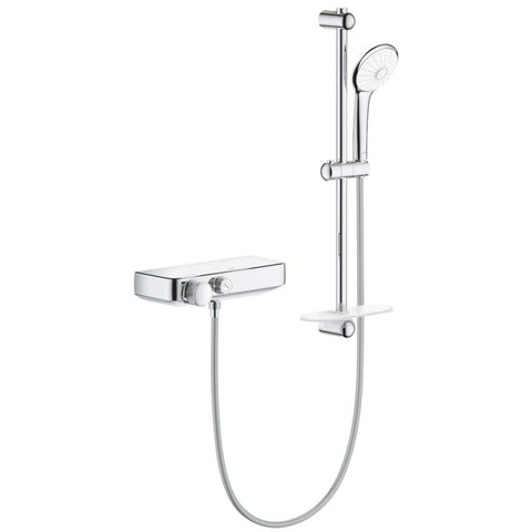 Grohe Grohtherm Smartcontrol termosztatikus zuhanycsaptelep zuhanyszettel 600-as rúddal(34720000)
