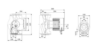 GRUNDFOS sziv. MAGNA3 40-80F