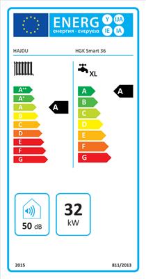 Hajdu HGK-36 SMART kondenzációs gázkazán, kombi 32,7 Kw