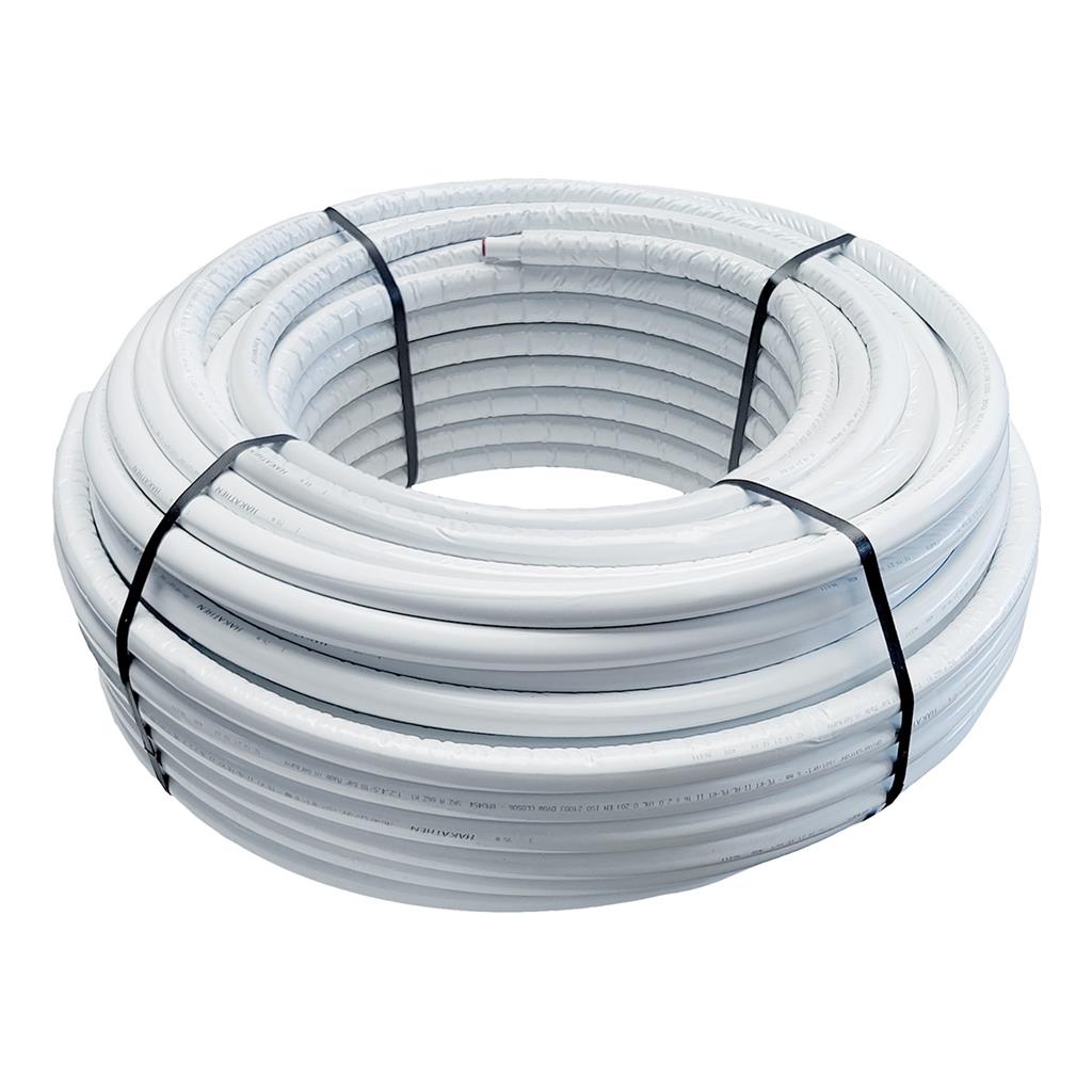 HAKATHERM Szigetelt alucső 16x2/6 mm Fehér
