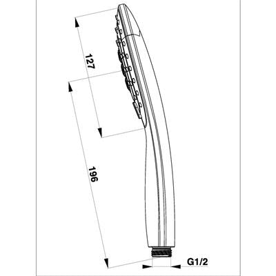 HERZ a36 Simphony zuhanyfej UH12054