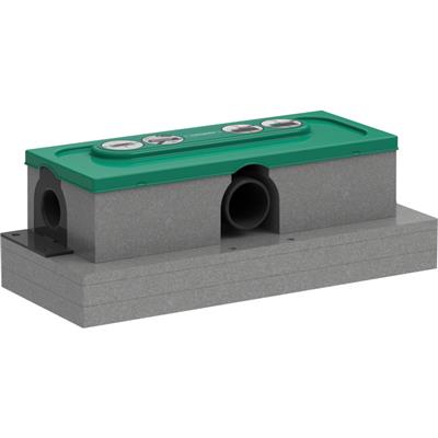 Hansgrohe uBox universal alapkészlet lineáris zuhanylefolyóhoz, lapos telepítéshez