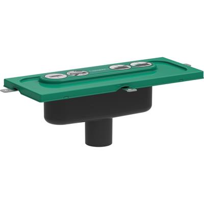 Hansgrohe uBox universal alapkészlet lineáris zuhanylefolyóhoz, függőleges telepítéshez