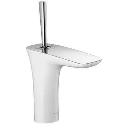 Hansgrohe PuraVida mosdó csaptelep automata lef. fehér/króm