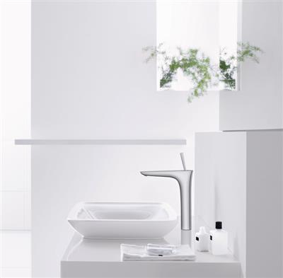 Hansgrohe PuraVida mosdó csaptelep kézmosóhoz fehér/króm