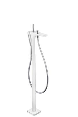 Hansgrohe PuraVida kád csaptelep szabadon álló fehér/króm