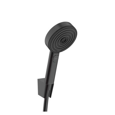 Hansgrohe Pulsify Select Zuhanytartó szett 105, 3 jet, RelAXORation, 125 cm zuhanytömlő, matt fekete