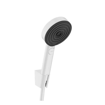 Hansgrohe Pulsify Select Zuhanytartó szett 105, 3 jet, RelAXORation, 125 cm zuhanytömlő, matt fehér