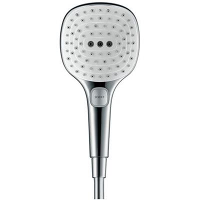 Hansgrohe Raindance Select E zuhanyfej 120 3jet fehér/króm