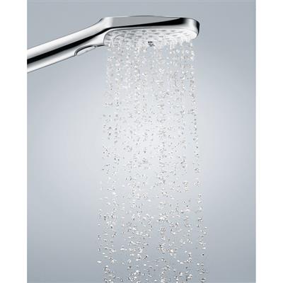 Hansgrohe Raindance Select E zuhanyfej 120 3jet fehér/króm