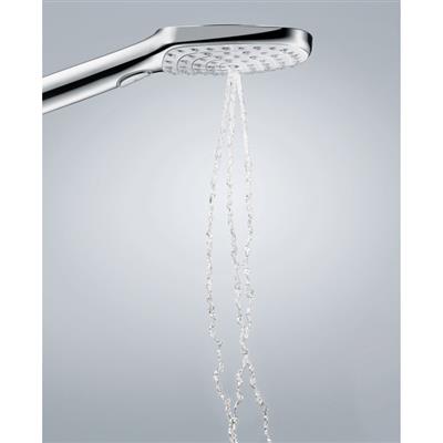 Hansgrohe Raindance Select E zuhanyfej 120 3jet fehér/króm