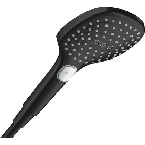 Hansgrohe Raindance Select E Matt fekete Kézizuhany 120 3jet