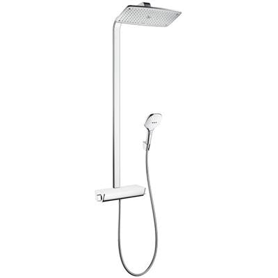 Hansgrohe Raindance Select E Showerpipe 360 1jet fehér/króm