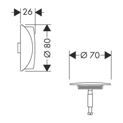 Hansgrohe Flexaplus színkészlet