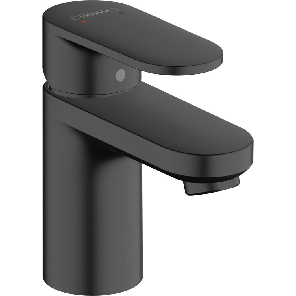 Hansgrohe Vernis Blend Egykaros mosdócsaptelep 70, automata lefolyógarnitúrával, matt fekete