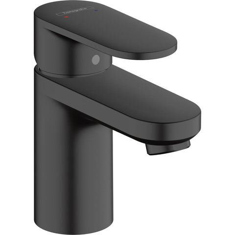 Hansgrohe Vernis Blend Egykaros mosdócsaptelep 70, automata lefolyógarnitúrával, matt fekete