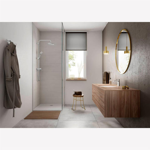 Hansgrohe Vernis Blend egykaros mosdócsaptelep 100, automata lefolyógarnitúrával