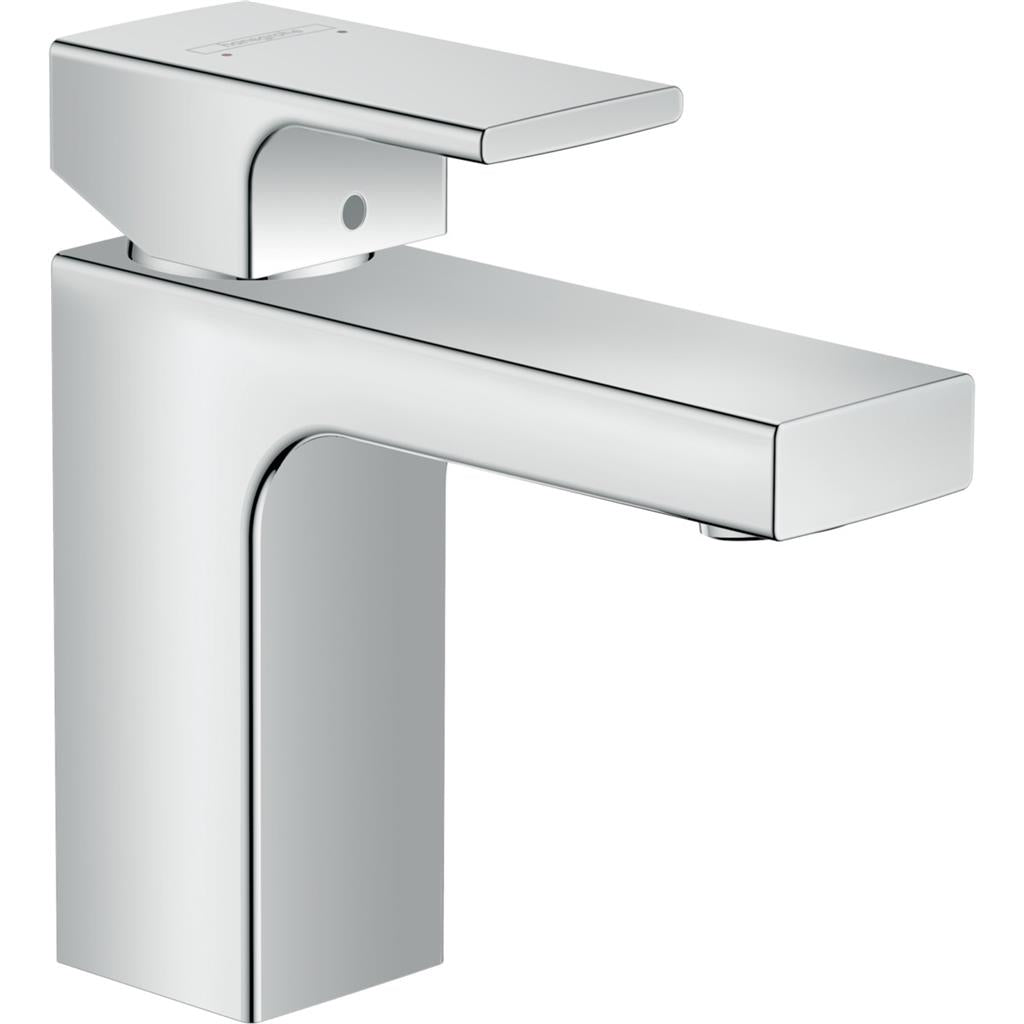 Hansgrohe Vernis Shape egykaros mosdócsaptelep 100, automata lefolyógarnitúrával