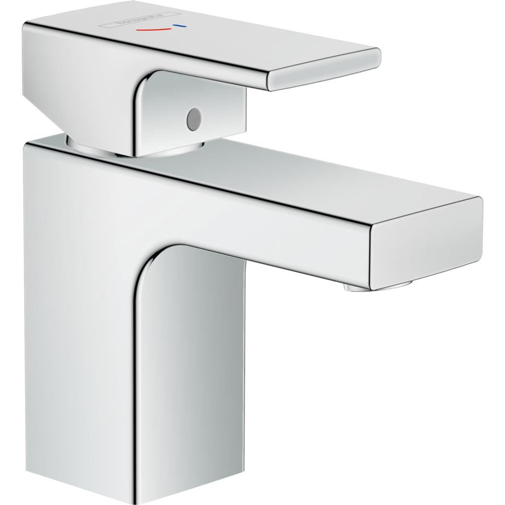 Hansgrohe Vernis Shape egykaros mosdócsaptelep 70, CoolStart, automata lefolyógarnitúrával