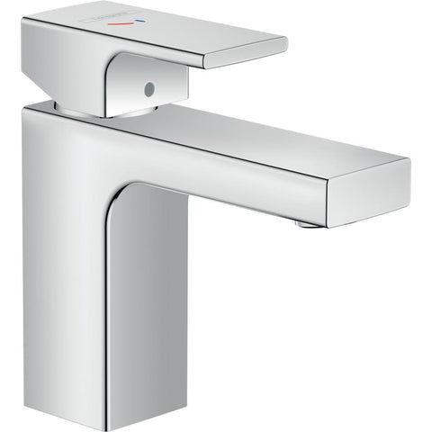 Hansgrohe Vernis Shape egykaros mosdócsaptelep 100, Coolstart, automata lefolyógarnitúrával