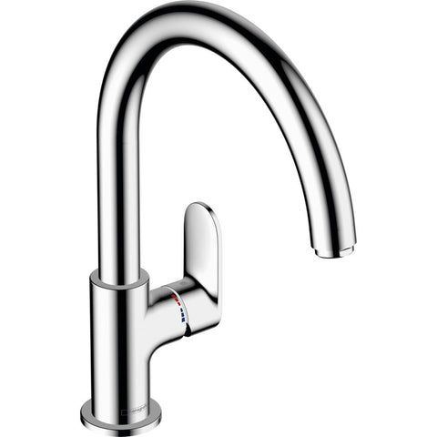 Hansgrohe Vernis Blend egykaros konyhai csaptelep 210, elforgatható kifolyóval