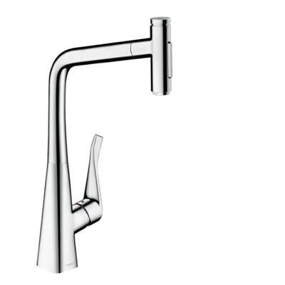 Hansgrohe Metris Select M71 konyhai csaptelep 320 kihúzható kifolyó (M7117), króm