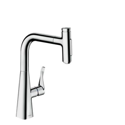 Hansgrohe Metris Select M71 konyhai csaptelep 240 2jet, kihúzható kifolyó, króm