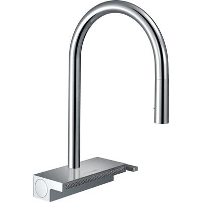 Hansgrohe Aquno Select M81 konyhai csaptelep 170 3jet, kihúzható kifolyó, sBox, króm