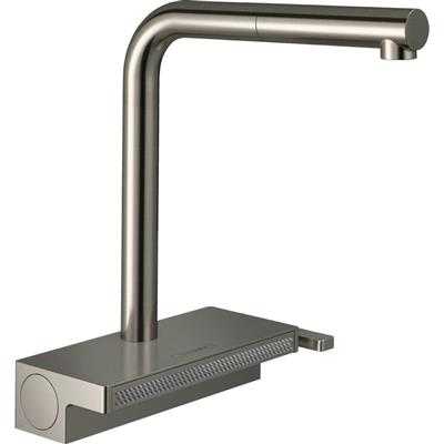 Hansgrohe Aquno Select M81 konyhai csaptelep 250 2jet, kihúzható kifolyó, rm. acél hatású
