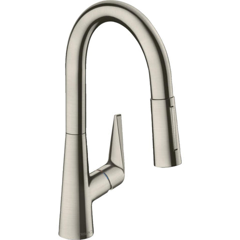 Hansgrohe Talis M51 konyhai csaptelep 160 kihúzható kifolyó (M5116-H160), rm. acél hatású