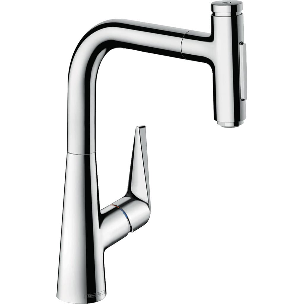 Hansgrohe Talis Select M51 konyhai csaptelep 220 kihúzható kifolyó (M5117), króm