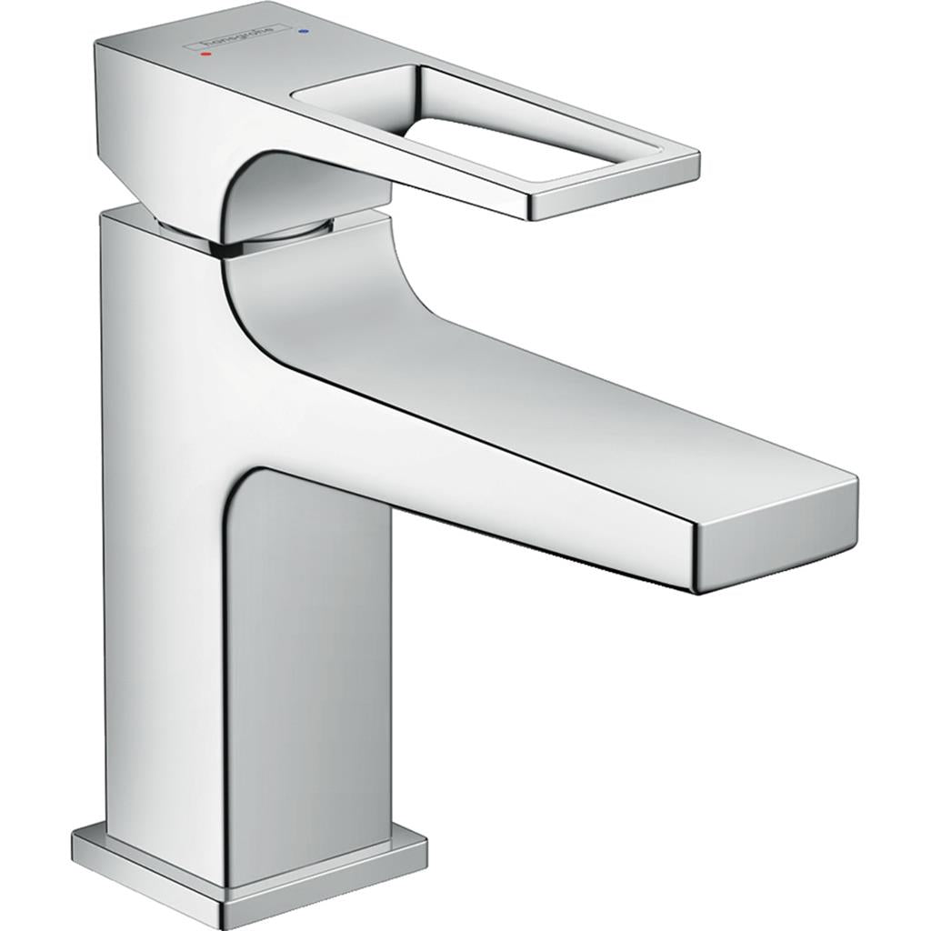 Hansgrohe Metropol mosdócsaptelep loop fogantyúval 100 (kurz) Push-Open lefolyóval