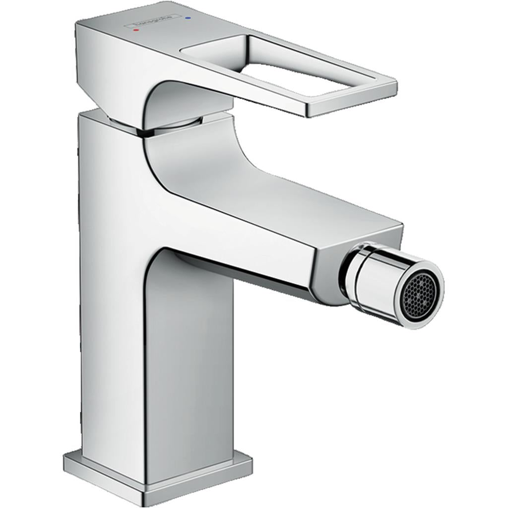 Hansgrohe Metropol bidécsaptelep Push-Open loop fogantyúval