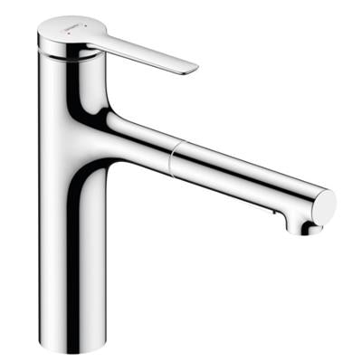 Hansgrohe Zesis M33 konyhai csaptelep 160, kihúzható kifolyó, 2jet