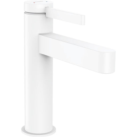 Hansgrohe Finoris mosdócsaptelep 110, pop-up lefolyógarnitúra, matt fehér