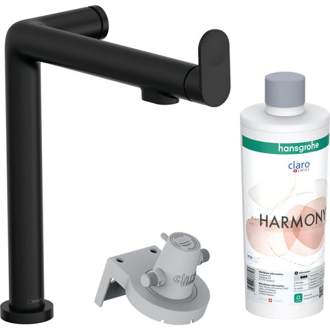 Hansgrohe Aqittura M91 Filtersystem konyhai csaptelep 240, 1jet, matt fekete