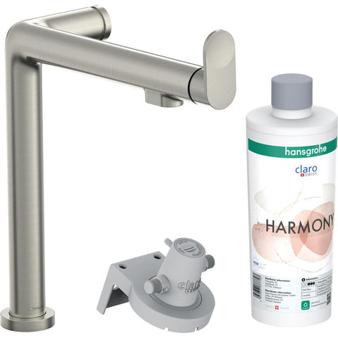 Hansgrohe Aqittura M91 Filtersystem konyhai csaptelep 240, 1jet, rozsdamentes acél hatású